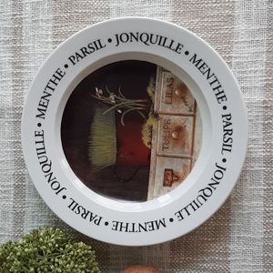 Cypress Home 8.5in Round Plate, NWOT